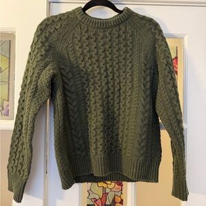 Patagonia Olive Knit Sweater